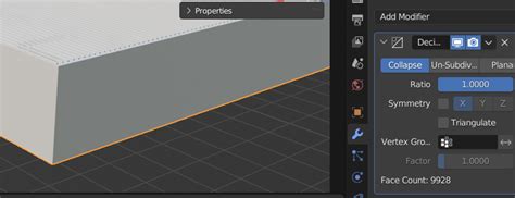 blender export stl size.